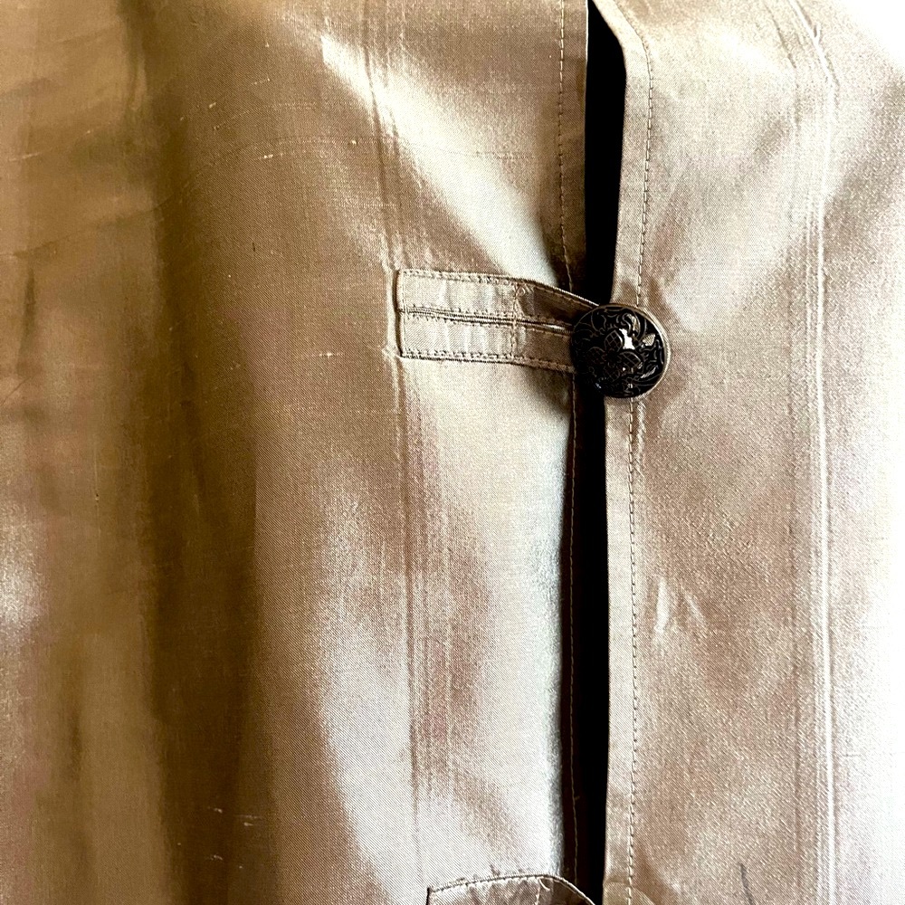 Coldwater Creek Raw Silk Jacket - Picture 3 of 5